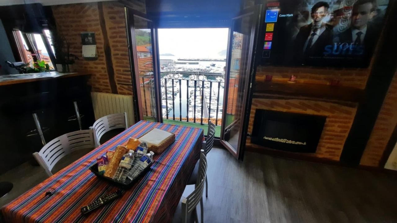 Precioso Loft En Bermeo Con Vistas Al Mar Apartment Luaran gambar